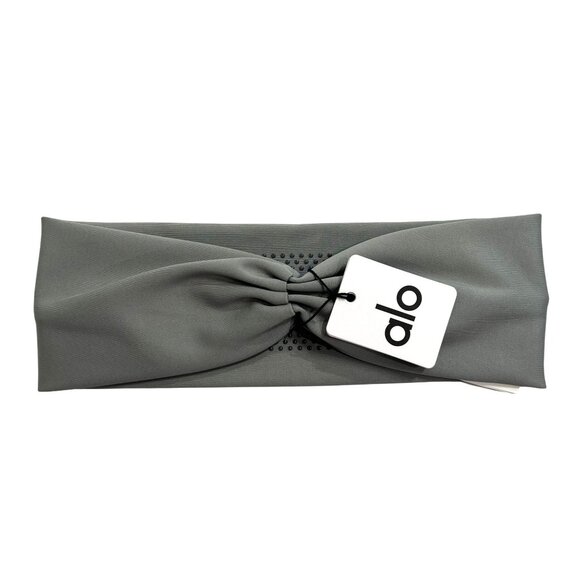 ALO Yoga Airlift Headband in Lunar Grey - Picture 1 of 3